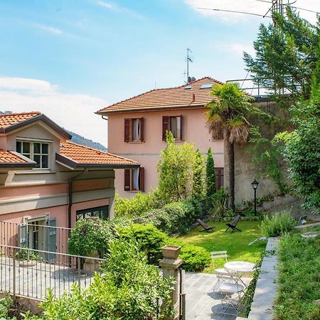 I D'A Charming Penthouse - Lake View- Como- House-130 Mt-2 Double Bedrooms And 2 Double Bathrooms A Spacious Living Room-Full Equipped Kitchen-Private Garden And Terrace-Private Covered Parking Eksteriør billede